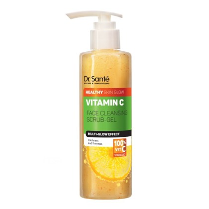 ΤΖΕΛ ΚΑΘΑΡΙΣΜΟΥ ΚΑΙ ΑΠΟΛΕΠΙΣΗΣ ΠΡΟΣΩΠΟΥ DR. SANTE VITAMIN + C, 200 ML